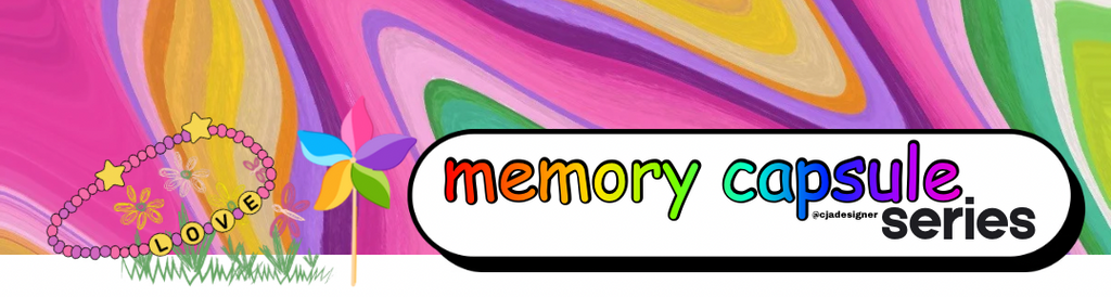 Memory Capsule | Series 1 Mystery Collector Bookmark artwork by CJade | y2k Nostalgia