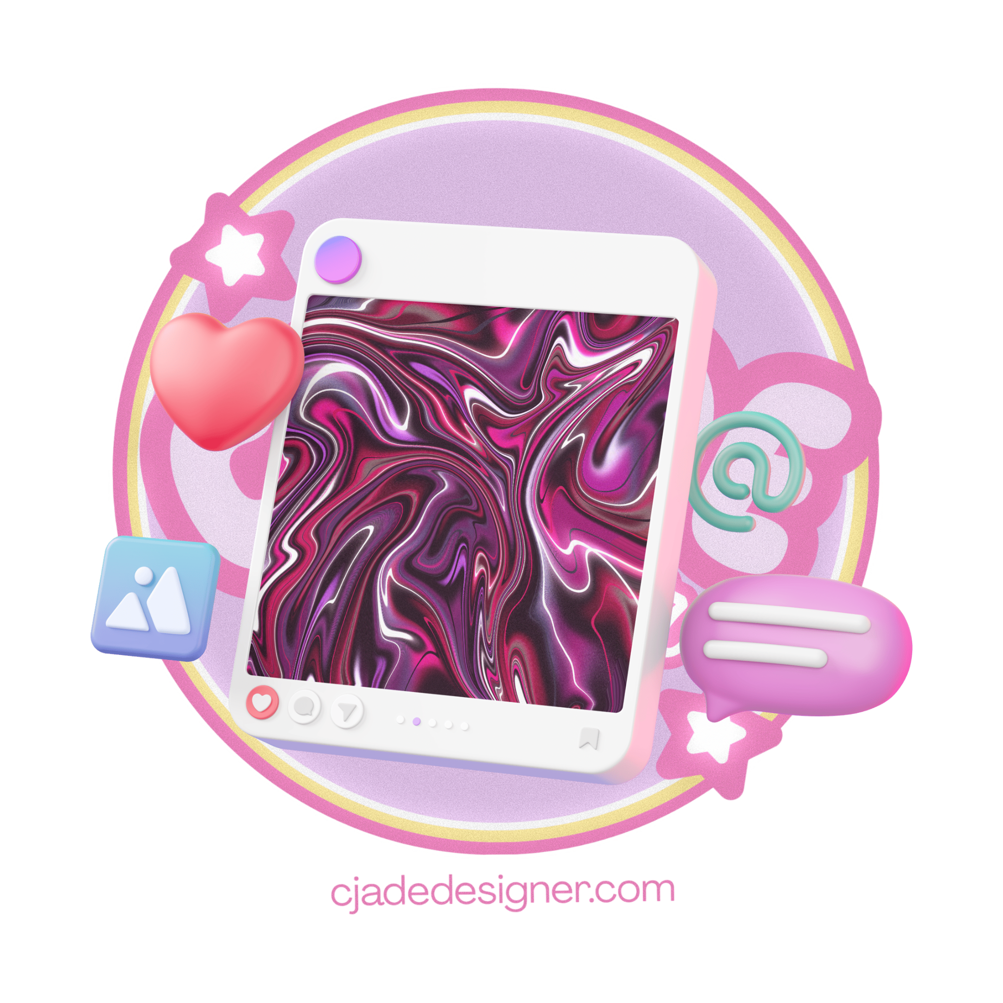 AllOverPink 001 & 002 | Personal Use SVG & PNG | Bundle